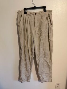 American Eagle Super Stretch High Rise Khaki Pants